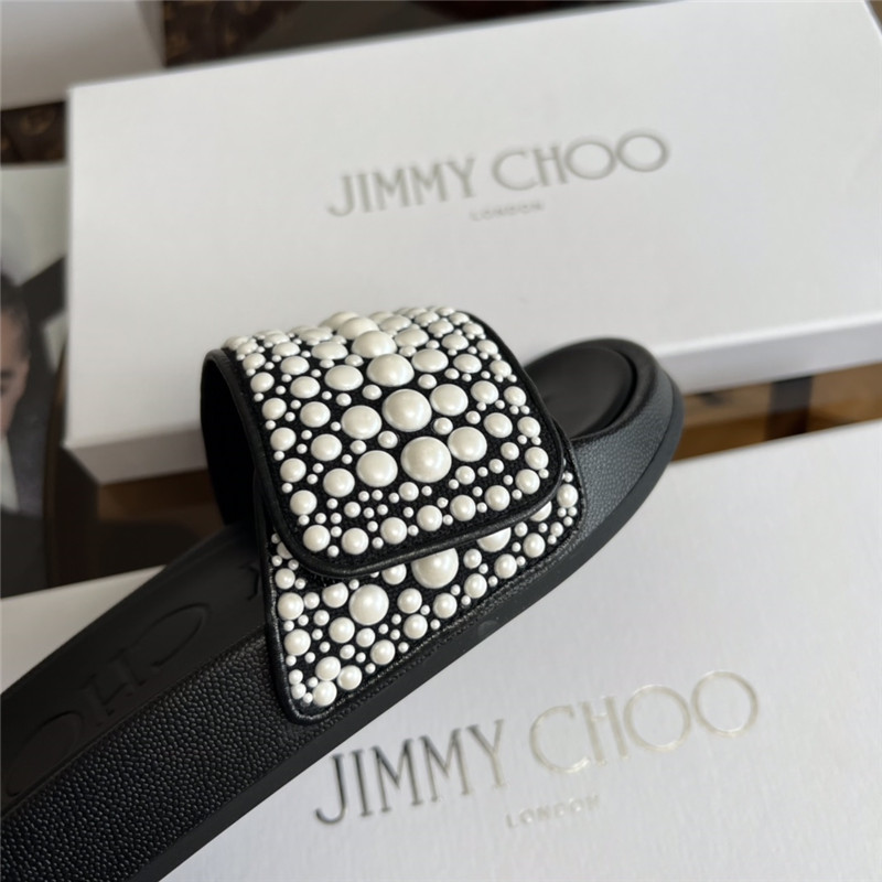 J1m*y Ch00 pearl slippers