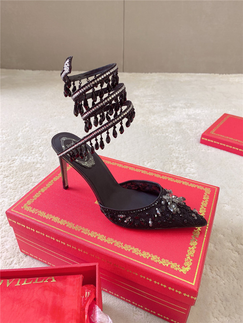 rene caovilla new high heels