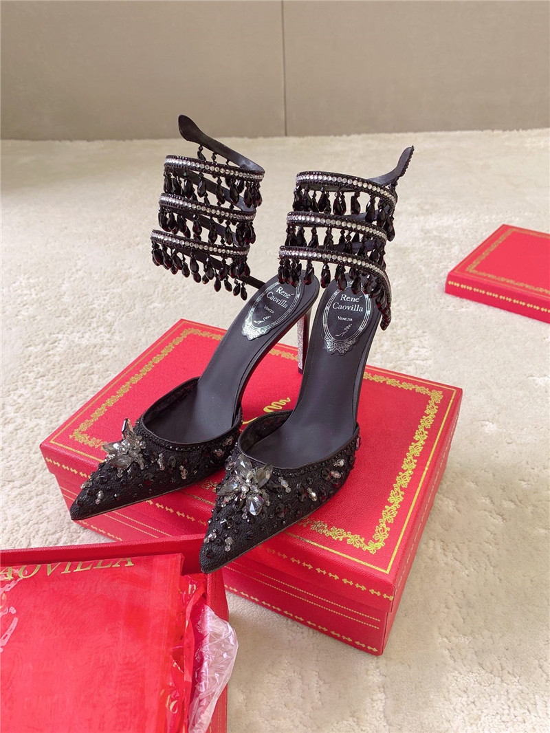 rene caovilla new high heels
