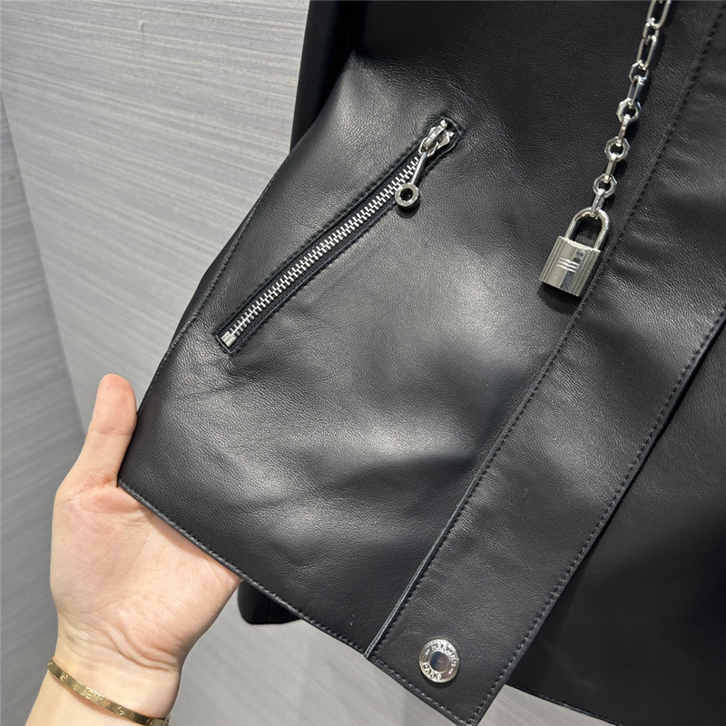 H**me5 lambskin jacket
