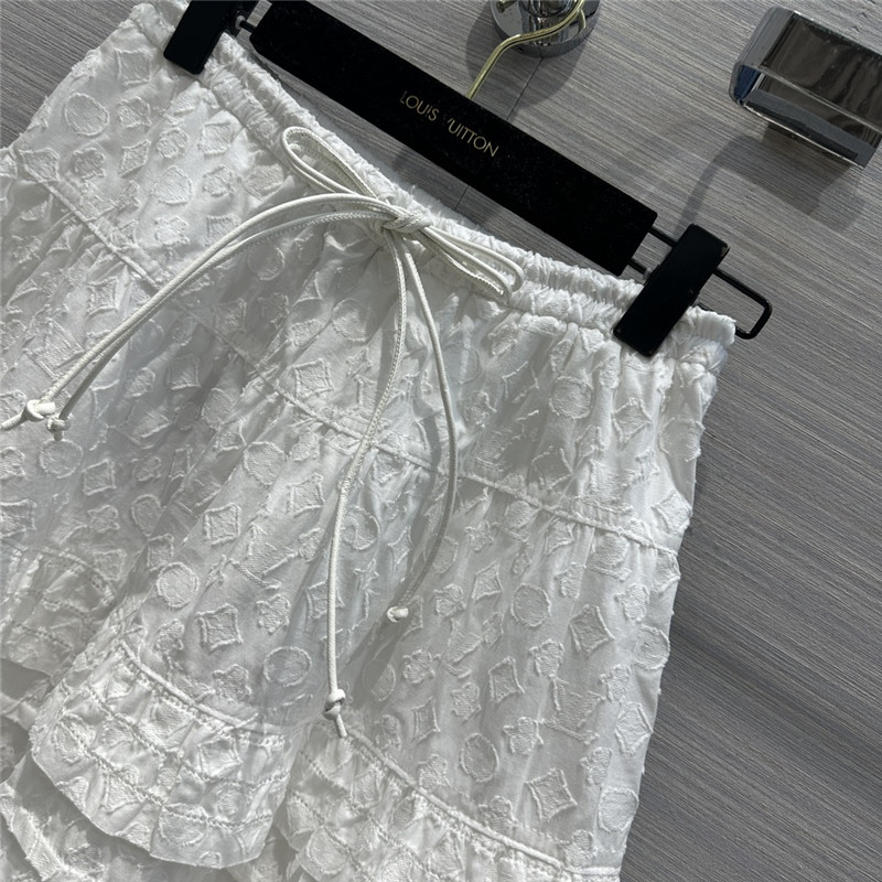 l0vis Vvtt0n lv nautical resort series jacquard skirt