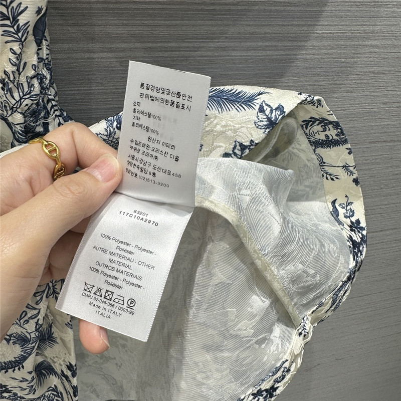 D10r sun god positioning print pattern oblique jacquard dress