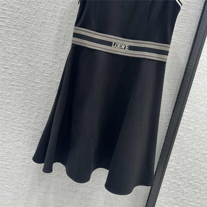 L0ew* contrast collar tank top
