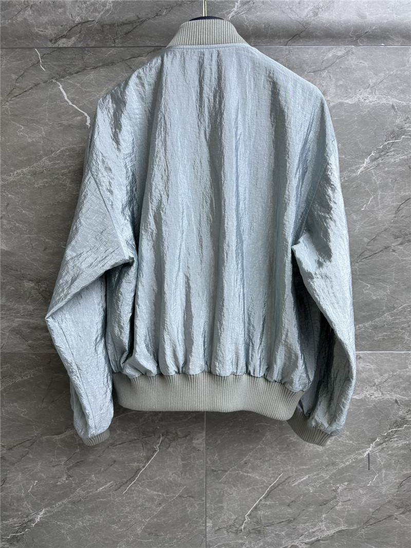 l0vis Vvtt0n lv blue pleated jacket