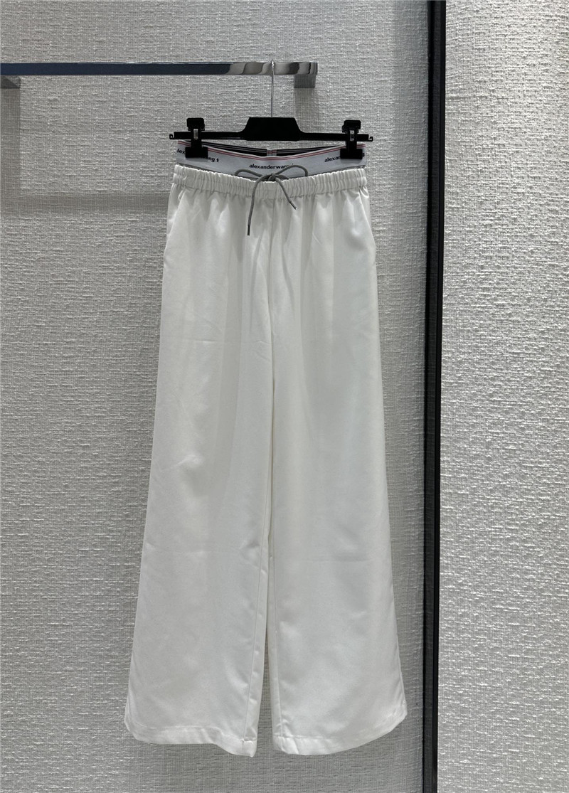 A1exa*der wang patchwork straight casual pants