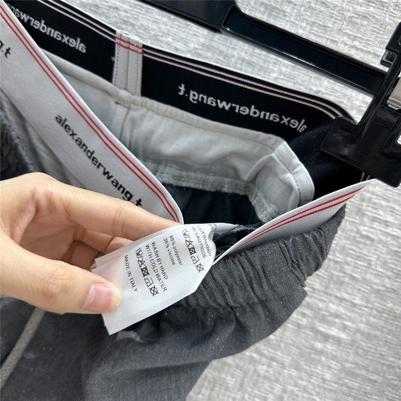 A1exa*der wang patchwork straight casual pants