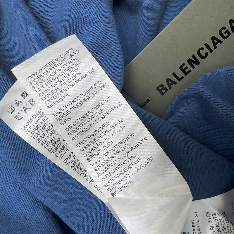 Ba1en*iaga distressed short sleeve t-shirt