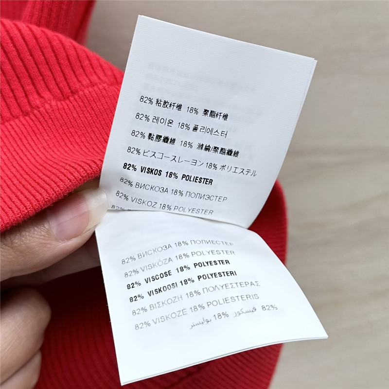 M1um1u kanhua logo knitted short vest