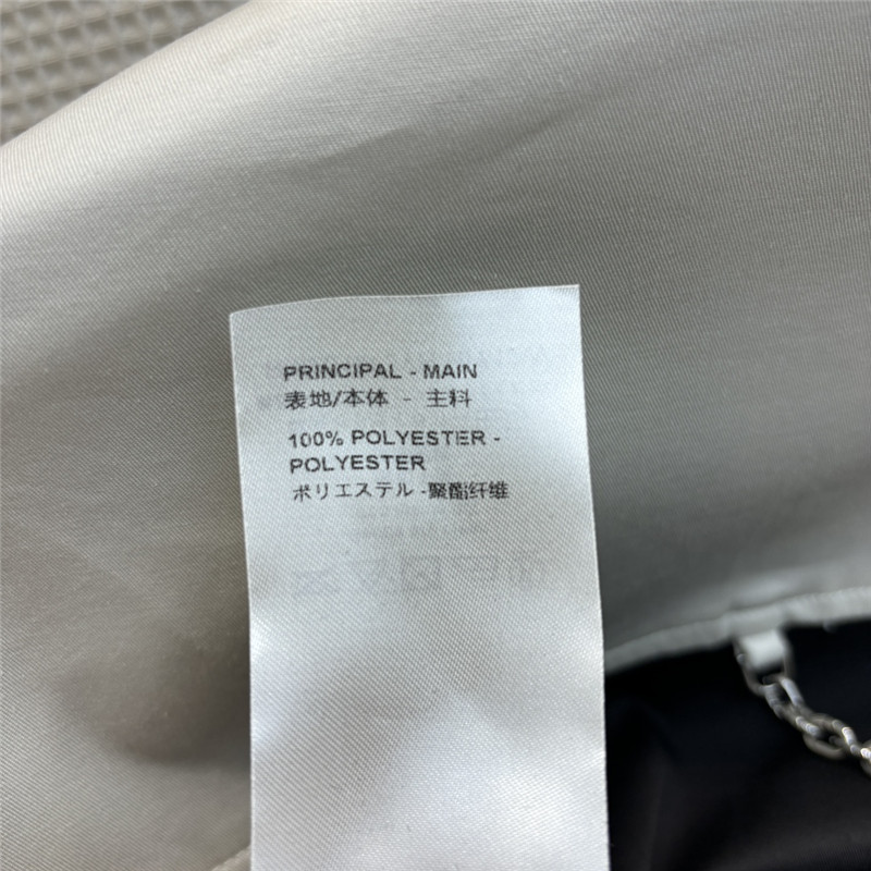 l0vis Vvtt0n lv irregular zipper jacket