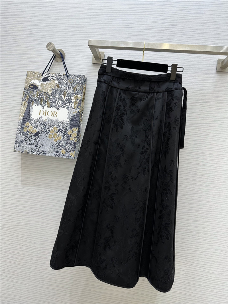 D10r new chinese style one piece wrap skirt