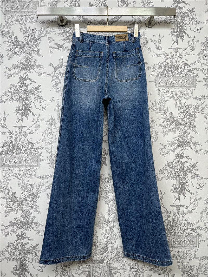D10r new denim straight pants