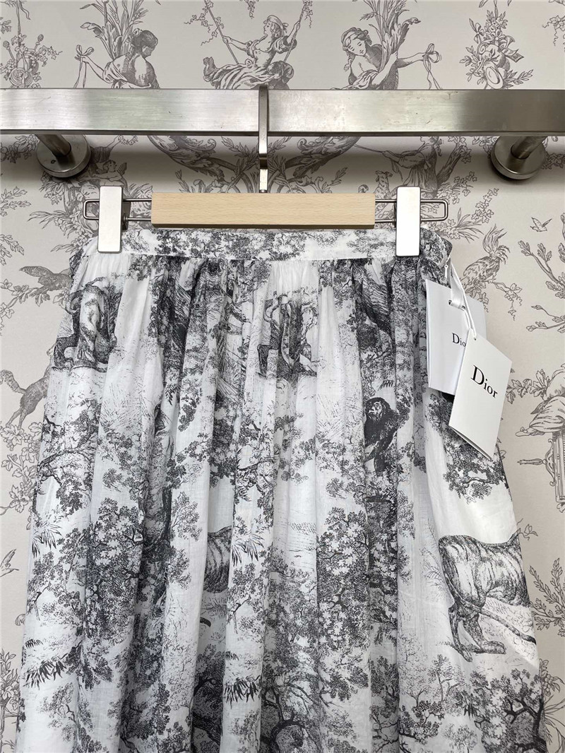 D10r animal joey print short skirt