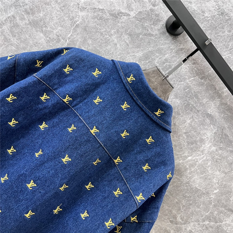 l0vis Vvtt0n lv denim short sleeve shirt