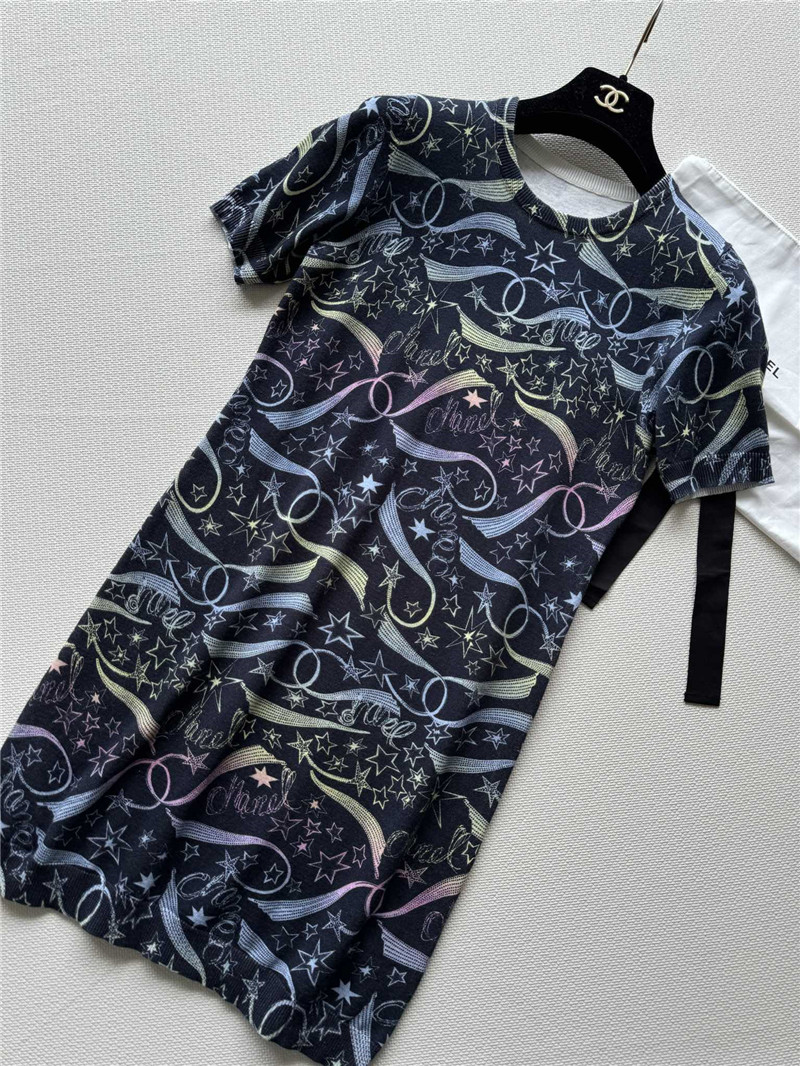 Ch**el new series short sleeve dress