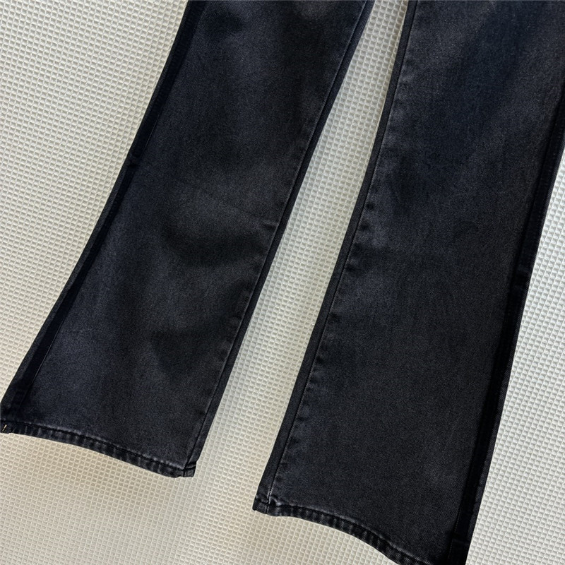 Ch**el vintage graphite gray bootcut jeans