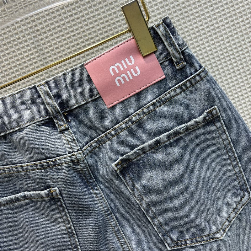 M1um1u ripped jeans