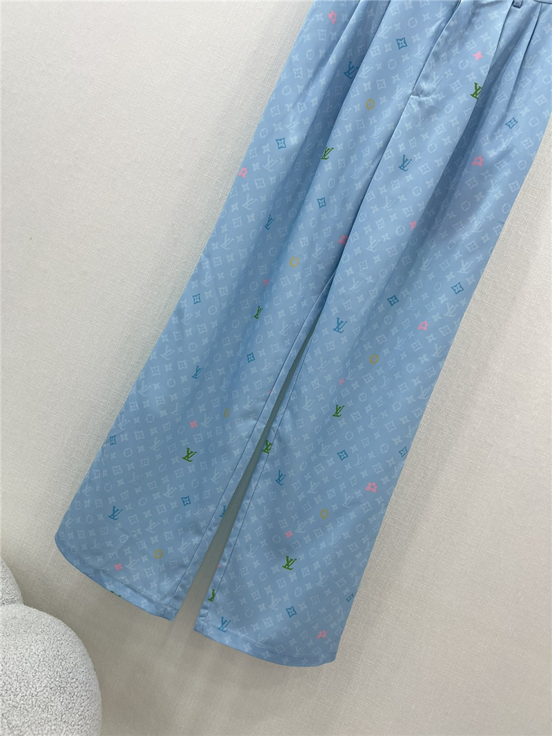 l0vis Vvtt0n lv new wide leg straight trousers