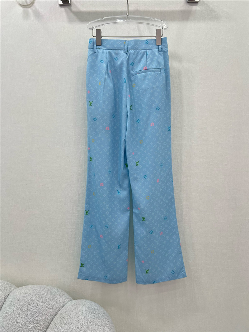 l0vis Vvtt0n lv new wide leg straight trousers