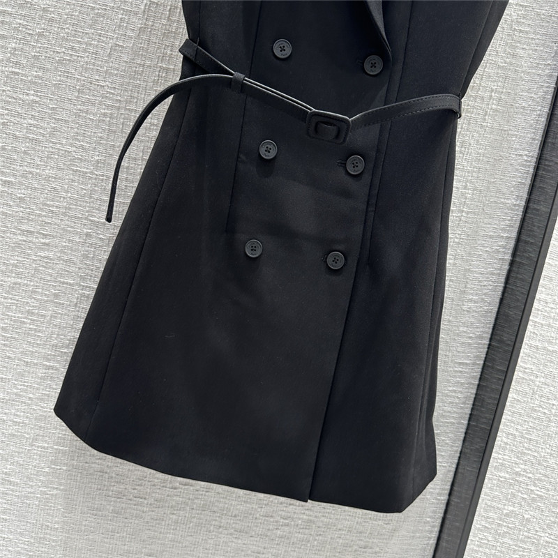 D10r new double breasted vest dress