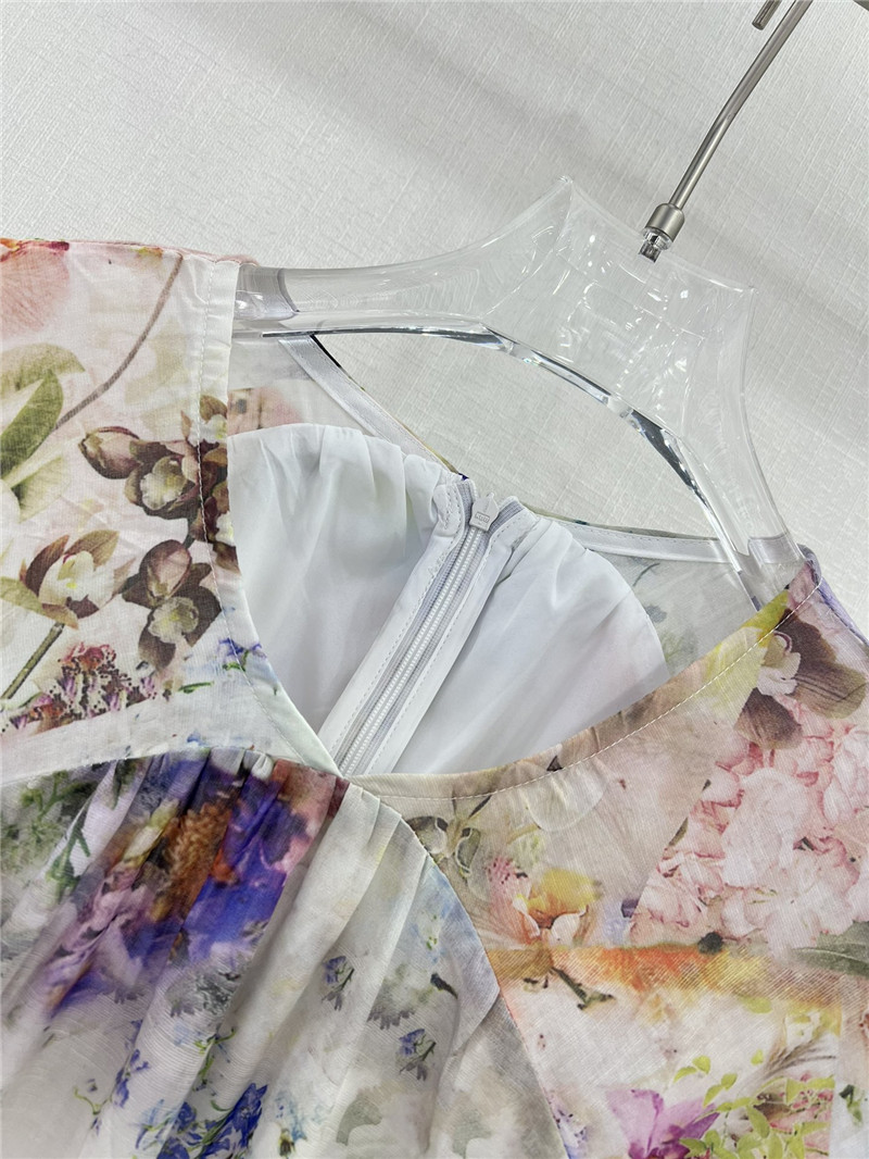 zimm straight printed dress