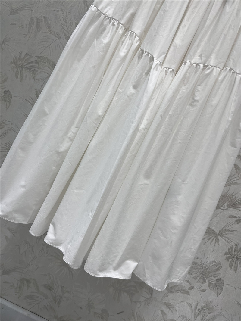 D10r pearl button sleeveless dress