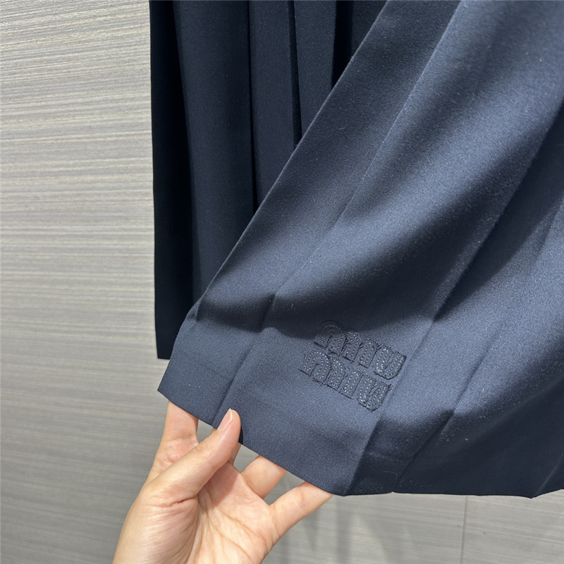M1um1u mid-length pleated skirt replica clothing sites