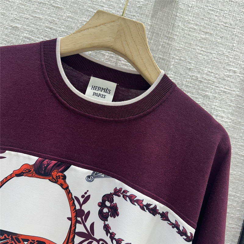 H**me5 stirrup print top replica clothes
