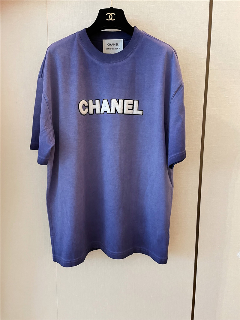 Ch**el foam fried short-sleeved replica clothes