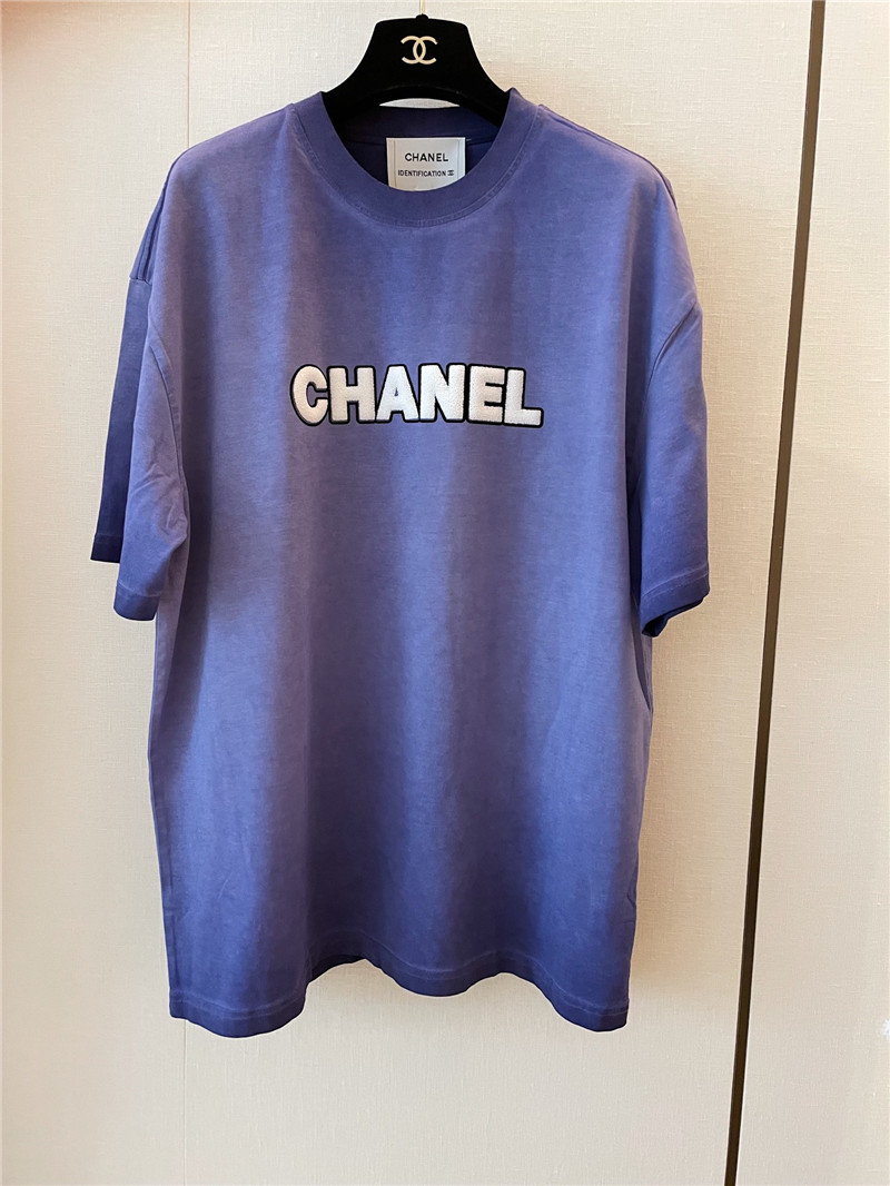 Ch**el foam fried short-sleeved replica clothes