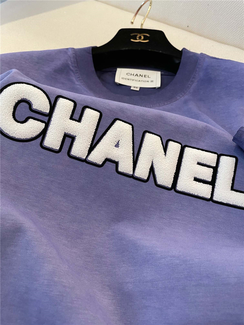 Ch**el foam fried short-sleeved replica clothes