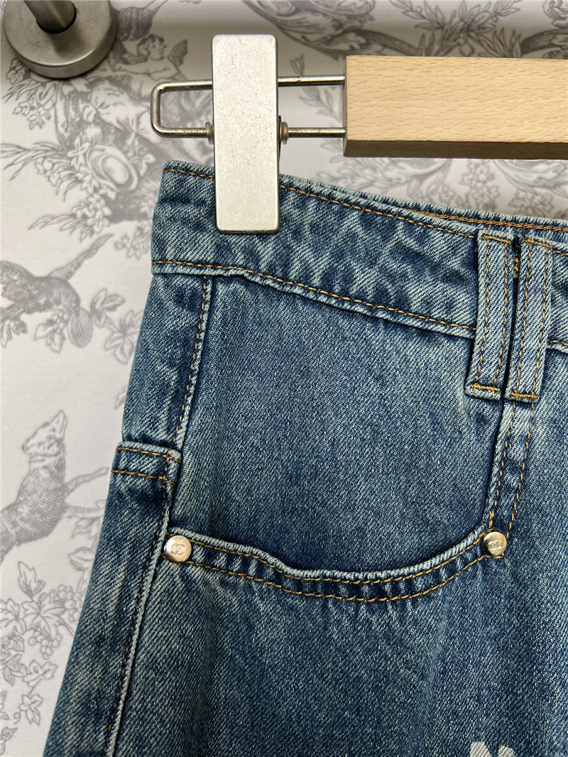 Ch**el new straight jeans replica d&g clothing