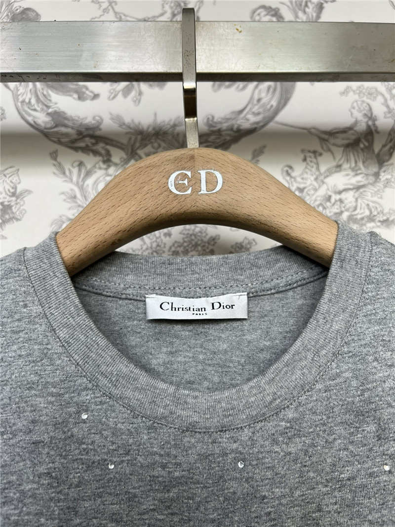 D10r lucky star embroidered t-shirt replica d&g clothing