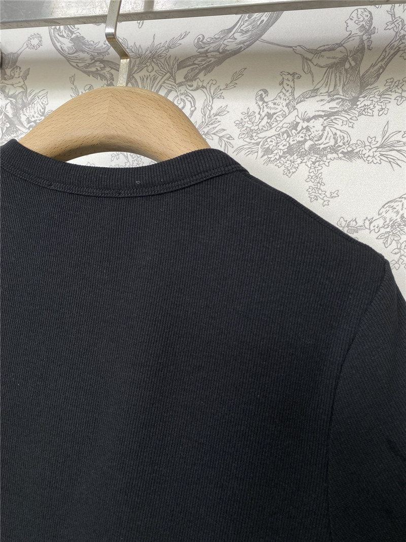 Ch**el new double c t-shirt replica designer clothes