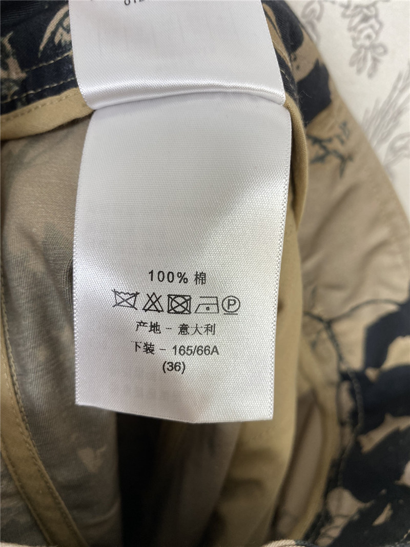 D10r ink floral tie-dye skirt replica clothes