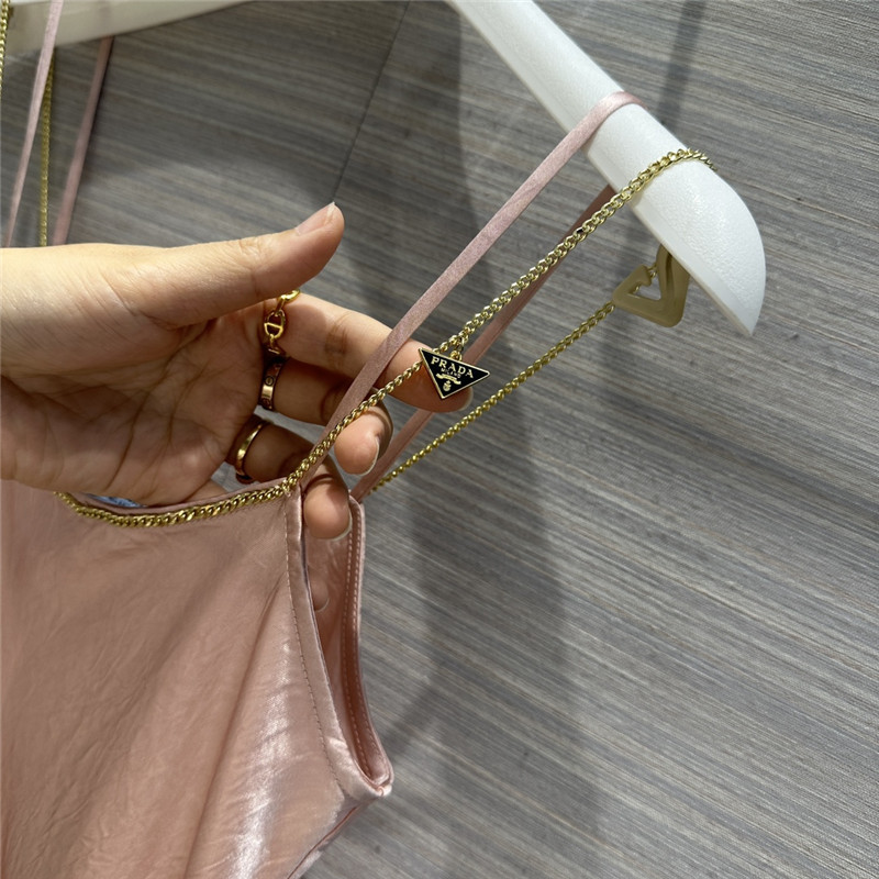 Pra*a acetate fabric suspender skirt replica d&g clothing