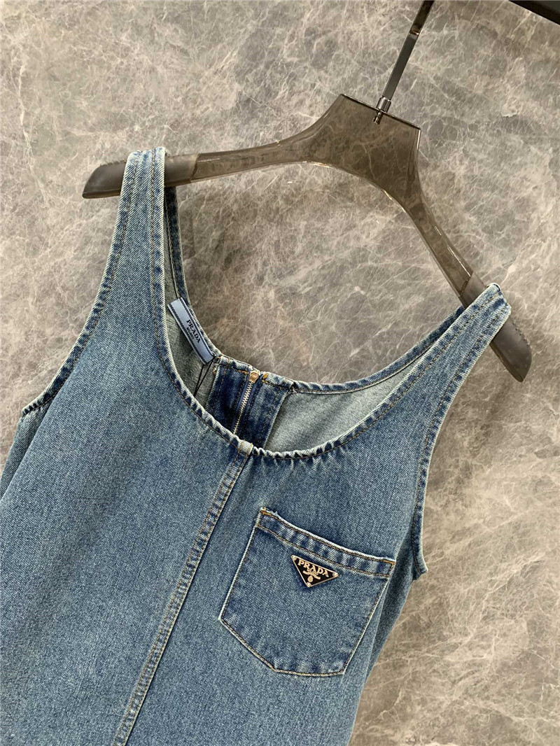 Pra*a denim jumpsuit replica d&g clothing