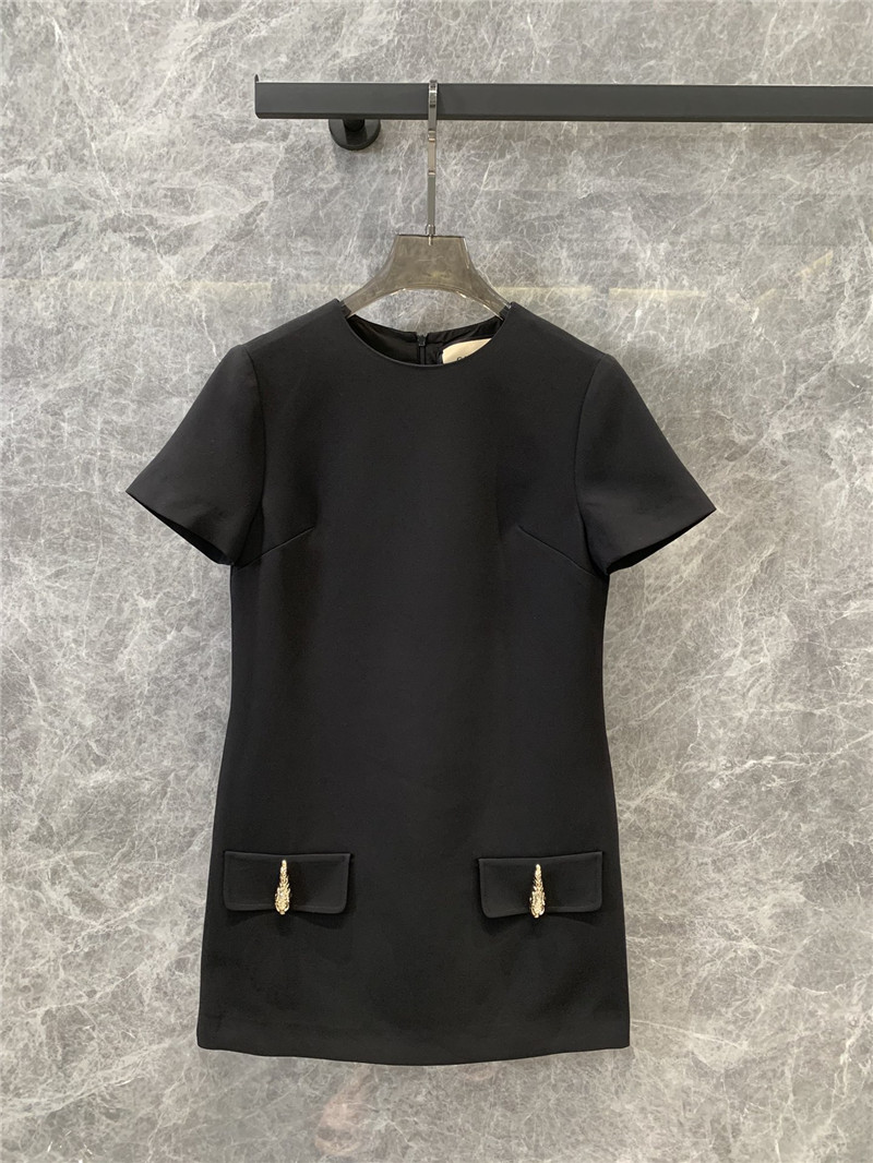 Gvc*1 round neck short sleeve dress cheap replica designer clothes