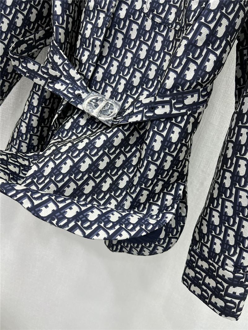 D10r new jacquard lapel jacket replica d&g clothing