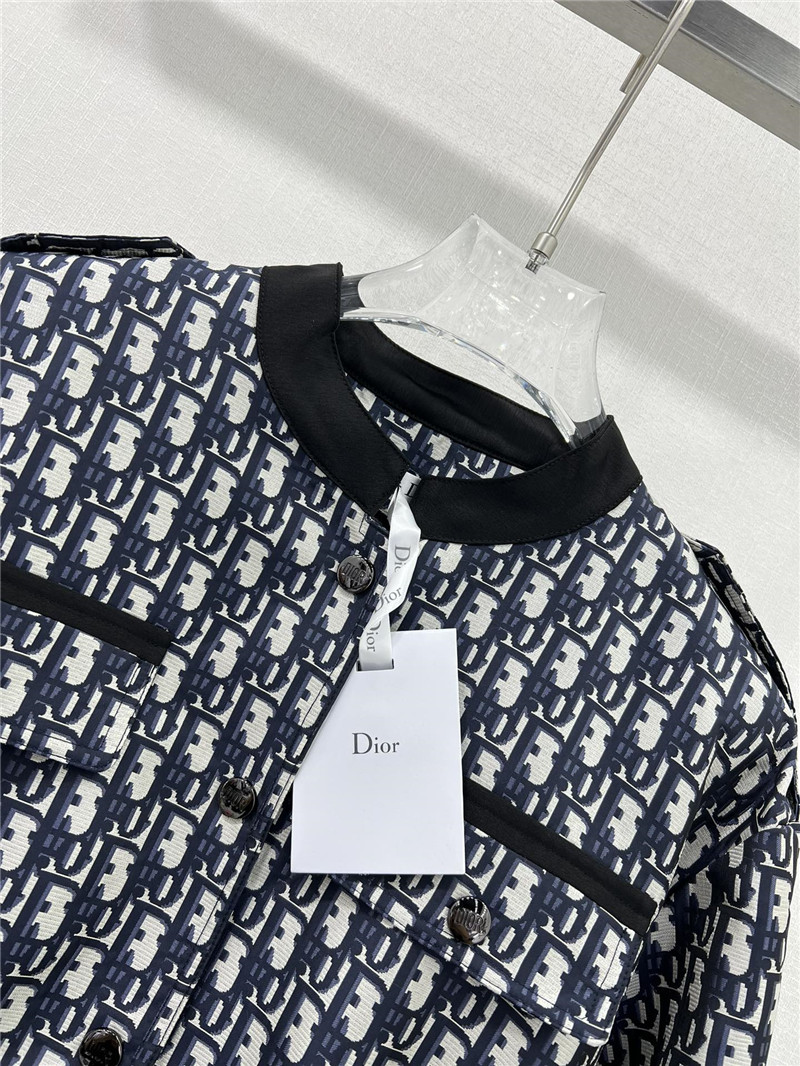 D10r lapel presbyopic monogram coat replica clothing sites