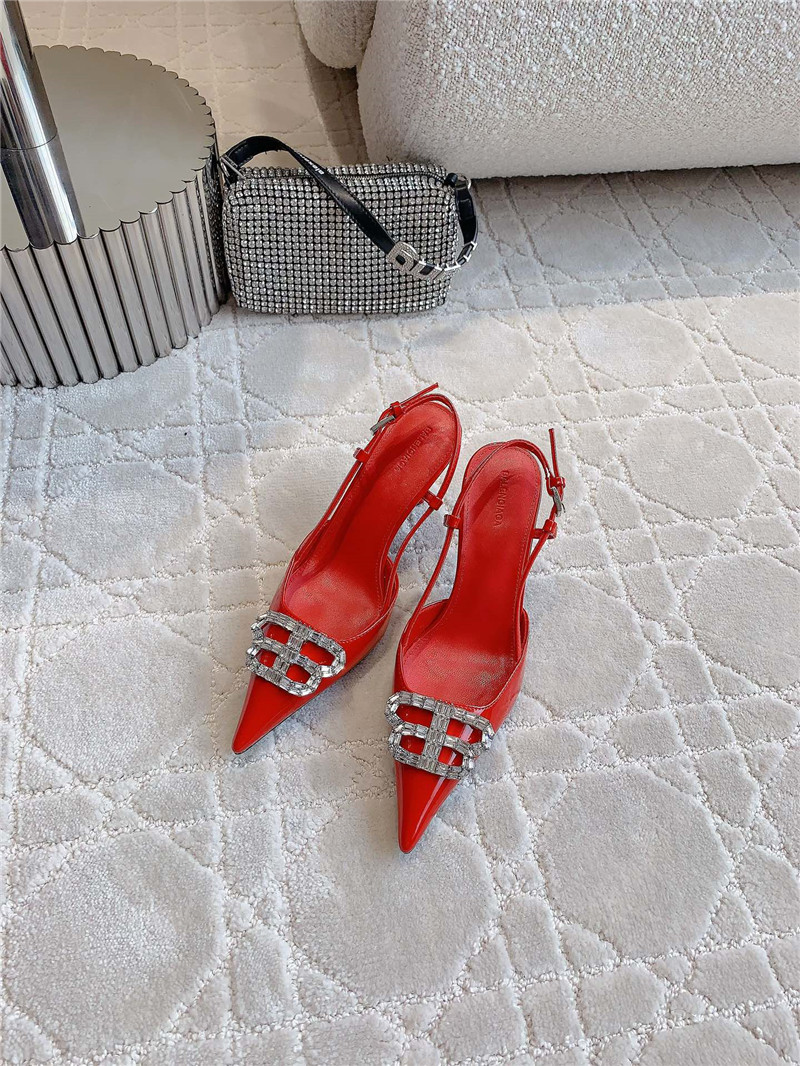 Ba1en*iaga rhinestone high heels best replica shoes website