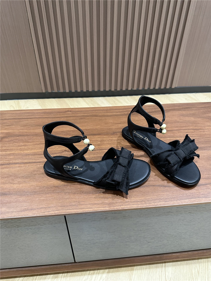 D10r new embroidered sandals replica shoes