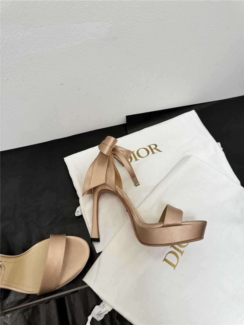 d10r bow platform high heels Marg*e1a replica shoes