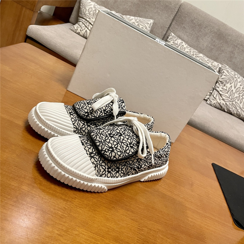 L0ew* women’s white sneakers