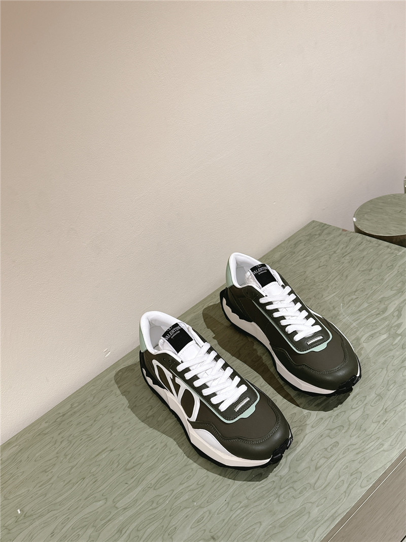 Va1e*ntin0 women’s green sneakers