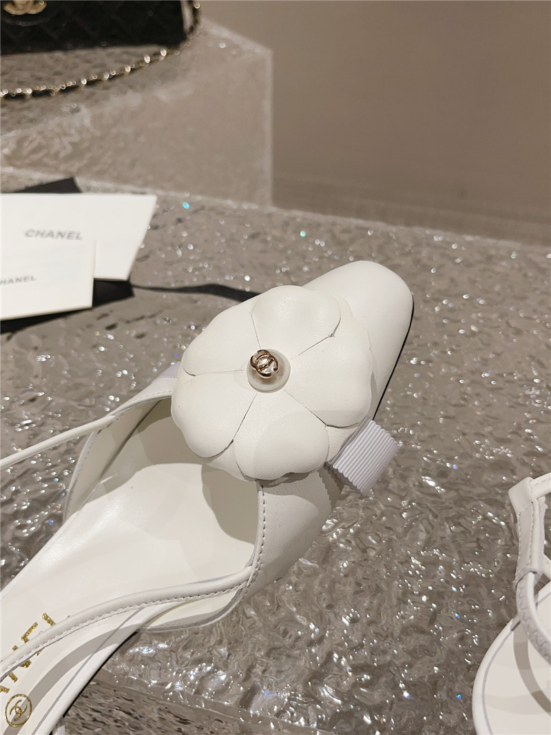 ch**el small square toe high heels Marg*e1a replica shoes