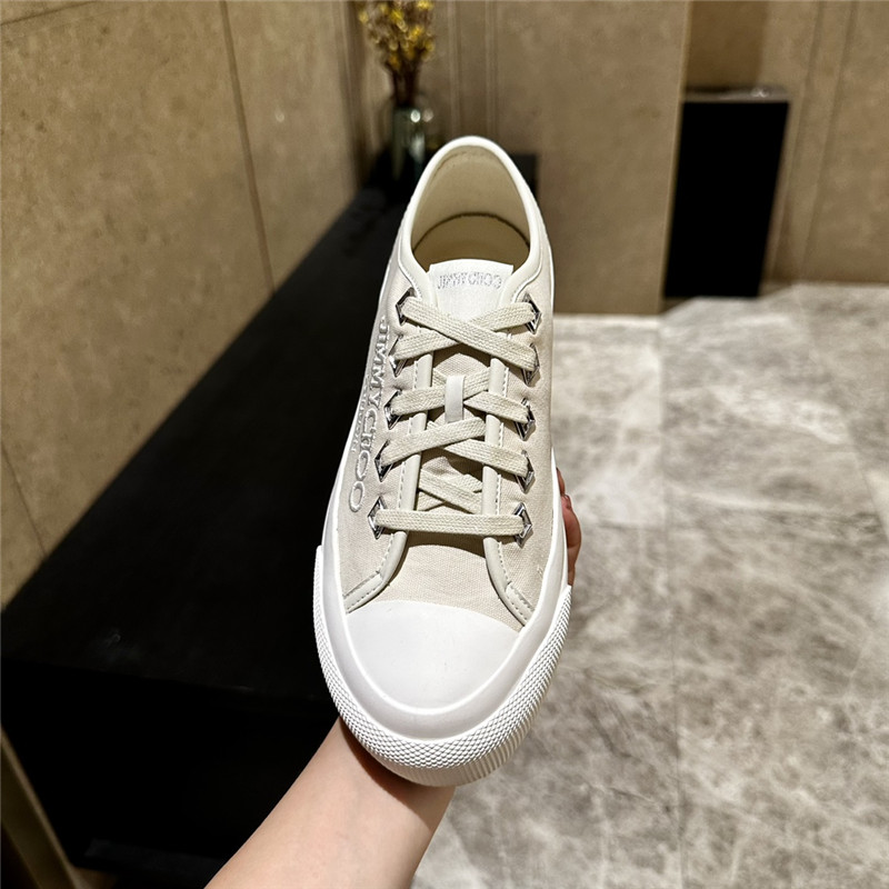 J1m*y Ch00 palma maxi sneakers in beige