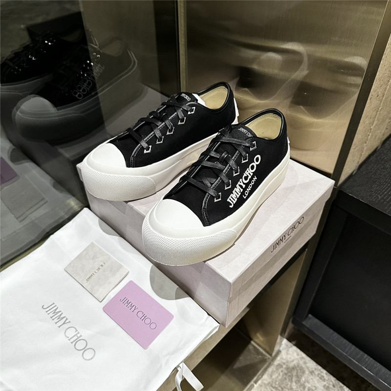 J1m*y Ch00 palma maxi sneakers black