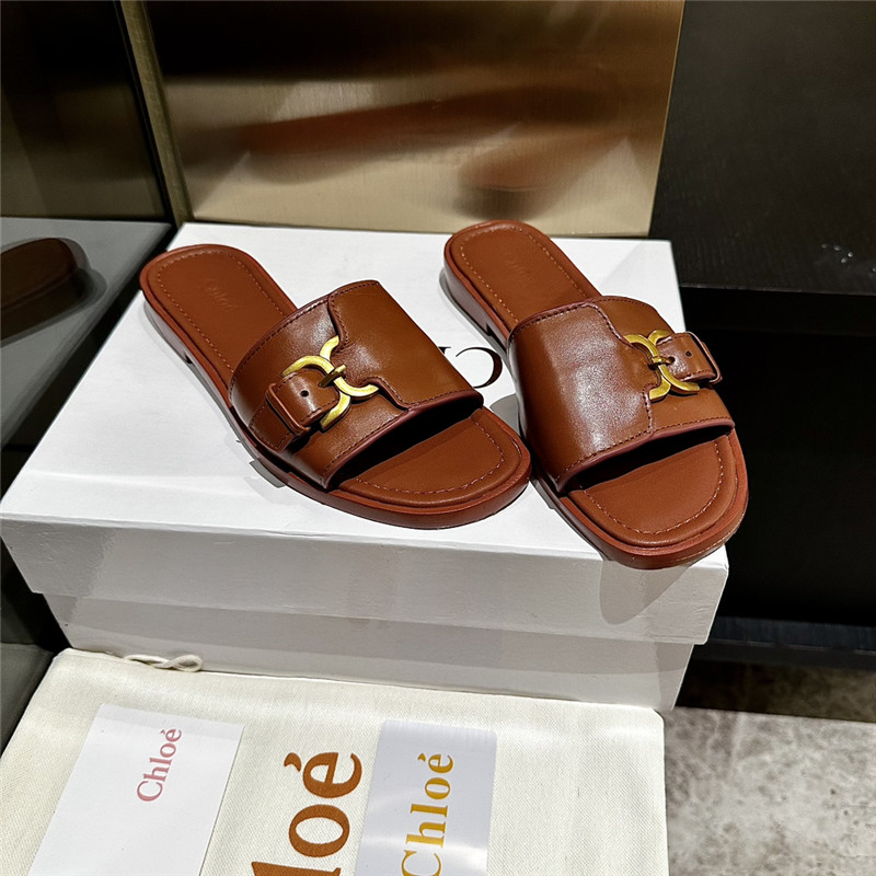 chloé leather slippers ma1s0n Marg*e1a replica shoes