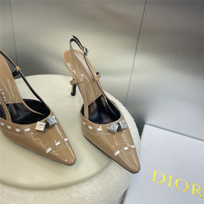 D10r color block mules women’s shoes replica designer shoes