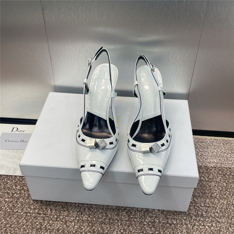 D10r color block mules women’s shoes replica designer shoes